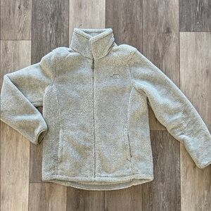 LIKE NEW NORTH FACE WARM FLEECE ZIP UP JACKET - COZY!! ONLY TRIED ON NEVER WORN